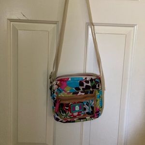 Great Condition! Lily Bloom Small Floral Crossbody